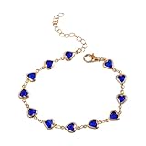 Confortable et réglable : fabriqué avec une chaîne élégante et un fermoir mousqueton sécurisé, le bracelet offre une expérience de port confortable. Sa longueur réglable s'adapte parfaitement à la plupart des poignets.