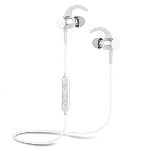 ONX3® White Handsfree Headphones Wireless Earphone 5.0 With Microphone Compatible With Leeco Le Pro 3