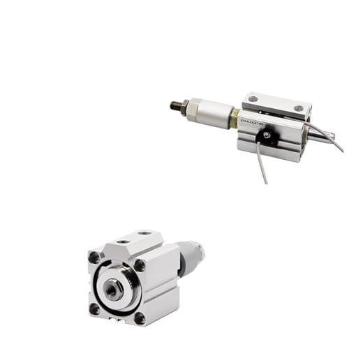 Cylindre pneumatique double effet à course réglable pour machine - 7