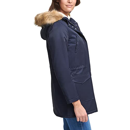 Levi's Women's Sherpa Lined Mid-Length Performance Park Jacket with Faux Fur Collar3