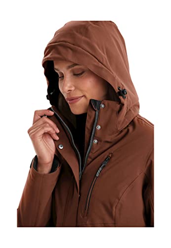 Killtec Damen Parka Funktionsparka mit abzippbarer Kapuze KOW 165 WMN PRK wasserdicht, Winddicht, atmungsaktiv 00544-herbstlaub 44