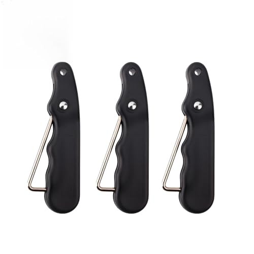 3pcs Hockey Skate Tightener, Black Shoelace Tightening Tool Portable Skate Shoe Lace Puller Lace Hook Accessories Tool Gadgets for Ice Skates Boots