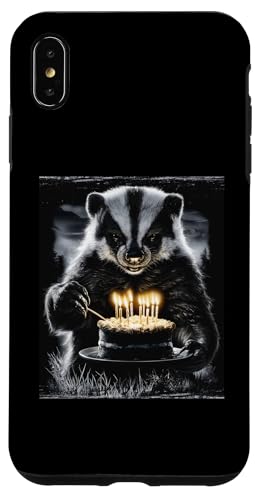 Honey Badger Ratel �o�[�X�f�[�P�[�L �a���� �ʔ��� �p�[�e�B�[ �s�C�� �X�}�z�P�[�X iPhone XS Max �p