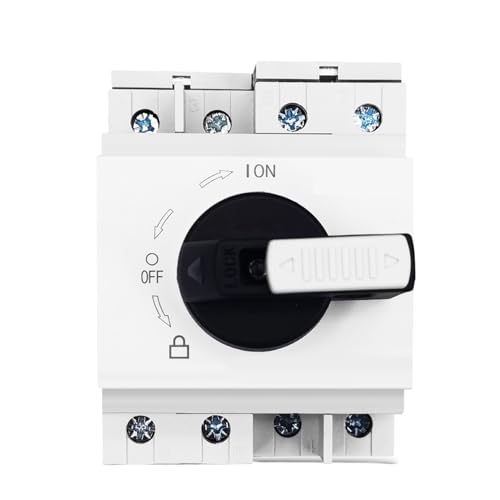 Interrupteur-sectionneur rotatif pour sécuriser une installation solaire 1200V CC sur rail DIN