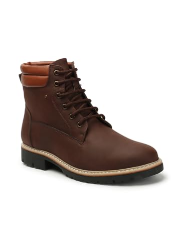 Image of Carlton London Men's Premium Lace-Up Combat Boots