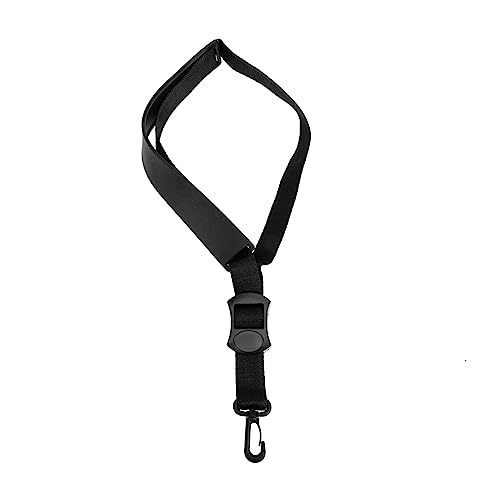 Sosoport Silicone Saxophone Neck Strap Tenor Sax Neck Belt Adjustable for Sax Players