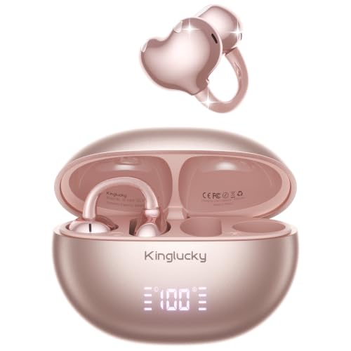 Kinglucky Clip-On Earbuds, 4.0g Open-Ear Headphones with Secure Fit by Kinglucky - Used condition - US$28.49