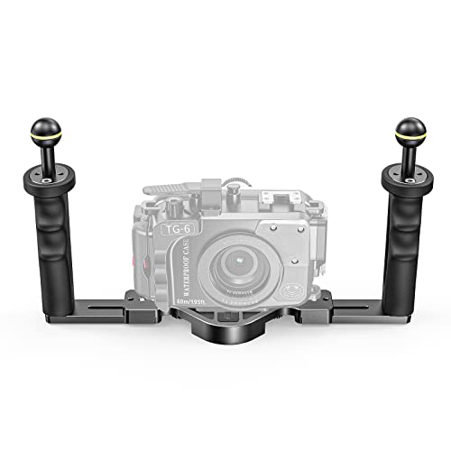Image of Sea frogs Aluminum Alloy Dual Handheld Hand Grip Diving Handle Tray Bracket