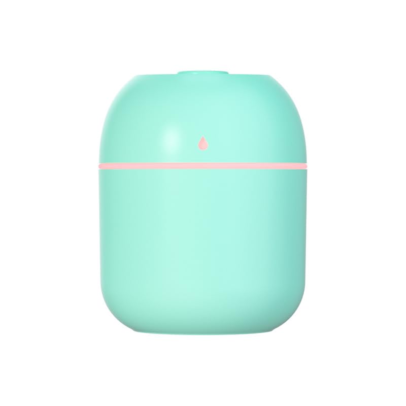 Image of Portable Small Humidifier 220ml, USB Personal Desktop Humidifier for Car, Office Room, Bedroom, Auto Shut-Off, 2 Mist Modes, Super Quiet