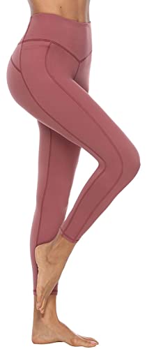 JOYSPELS Women's High Waisted Gym Leggings - Tummy Control Yoga Pants Full Length or 7/8 Length or Capri Leggings with 2 Side Pockets for Gym, Yoga, Workout, Running, Daily Leisure - Image 6