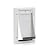 PetSafe Never Rust Dog and Cat Door, Small, for Pets Up to 15 lb, Paintable, Easy DIY Installation, Closing Panel Included, Install in Interior and Exterior Doors or Walls, Durable, Adjustable Flap