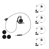 BLUE CENTURY ブルーセンチュリー 国内メーカー 特定小電力 トランシーバー DJ-PX5/PX7/PX10 対応 EME-67B互換品 3.5mm モノラルイヤホン 予備イヤーパッド付属付 (オープンイヤー型【A025NM】) (5本)