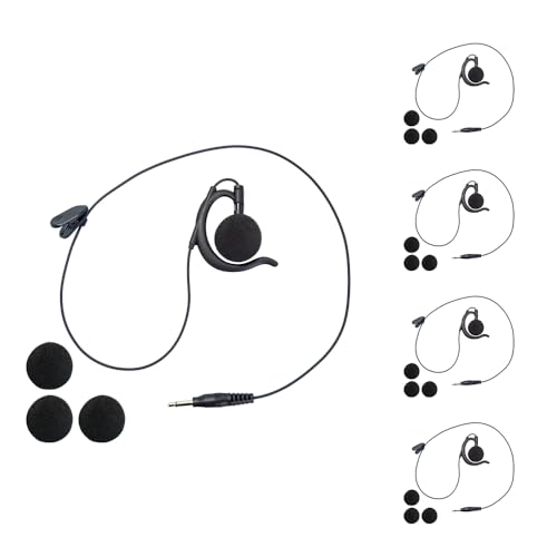 BLUE CENTURY �u���[�Z���`�����[ �������[�J�[ ���菬�d�� �g�����V�[�o�[ DJ-PX5/PX7/PX10 �Ή� EME-67B�݊��i 3.5mm ���m�����C���z�� �\���C���[�p�b�h�t���t (�I�[�v���C���[�^�yA025NM�z) (5�{)