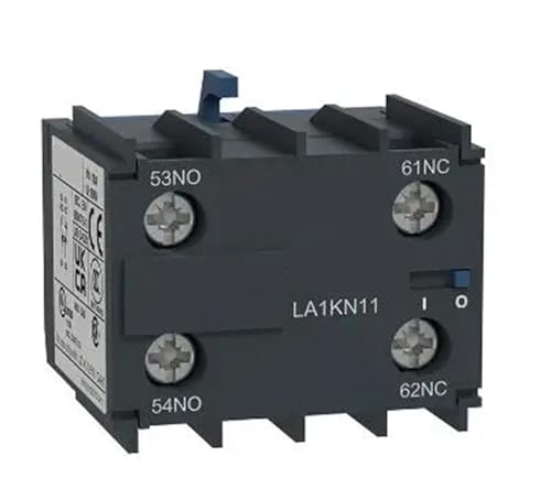 LA1KN11 LA1KN11 LA1KN11 Auxiliary Contact Block 1NO+1NC Screw-Clamps Terminals 1Pcs