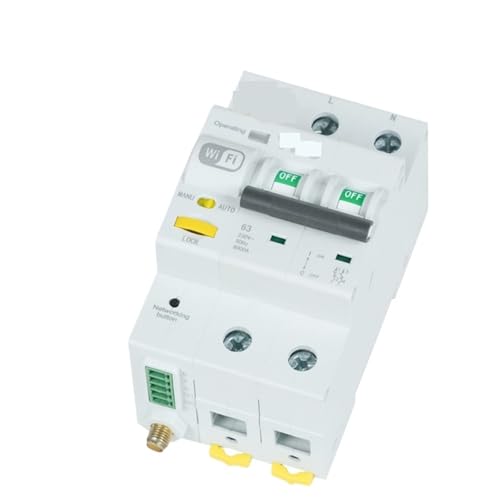 MCB WIFI 2P pour maison connectée avec suivi de consommation en direct