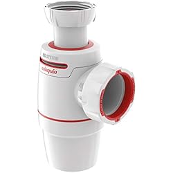Valvula Aireacion Fregadero Wirquin 30722160 Neo Air D40-Sifón para Lavabo, Blanco