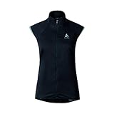 Fabricado en España Odlo Zeroweight - Chaleco para Mujer (Talla XS), Color Negro