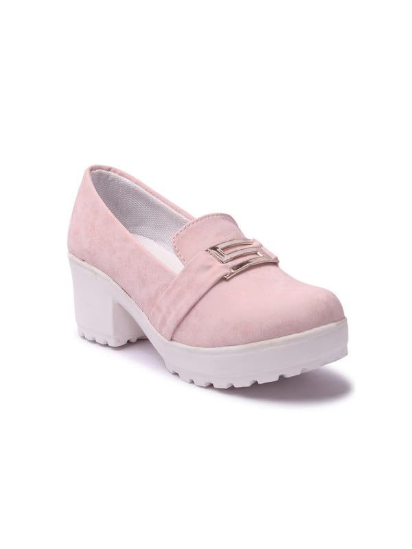 furiozz Smart Casual Buckle Detailed Loafers for Women & Girls GNNPPN7-P-picture-18