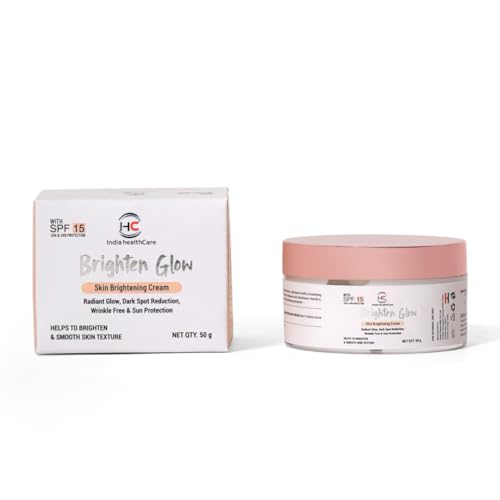 Image of Brighten Glow Skin Brightening Cream - Glutathione & Niacinamide Skin Brightener for Dark Spots, Pigmentation & Uneven Skin Tone - Radiance & Even Tone Face Cream I 50 g (Skin Brightening Formula)
