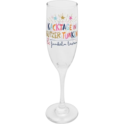 Sheepworld Sektglas mit Motivdruck 