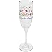 H:PPY life Sektglas Funkeln lassen | bedrucktes Secco-Glas, H&ouml;he 22,3 cm, 20 cl, in Geschenkbox | Geschenk Geburtstag, Freundin | 74727