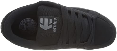 Etnies Men's Kingpin Skateboarding Shoes, Black 003 Black Black 003, 4 UK
