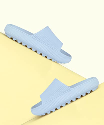 Image of Aqualite NEO-354 Women's Slides Slippers | Slip-On Comfort Flat Base Flipflop for Daily Wear | Anti-Skid, Lightweight & Easy to Wear | Casual Home & Outdoor Sandals for Women
