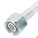 20PCS High Strength Aluminum Straight Air Conditioning Hose Barb Fitting for Cars Trucks Universal Sealing Function for Automobiles Material (5/8in) (1/2in)