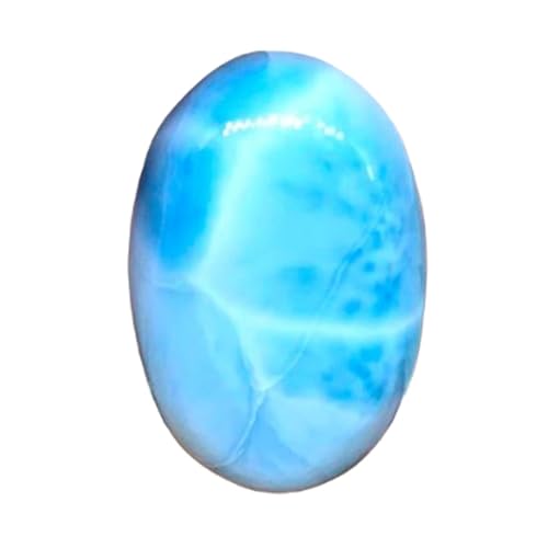 Larimar cabochon ovale 22x15x7 mm gemme en vrac pour création de bague DIY
