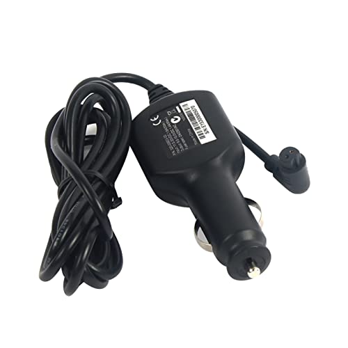 TECKEEN Vehicle GPS Car Charger Power Cord for Garmin GPS Rino 650 655T 610, Replacement DC Adapter 12V/24V