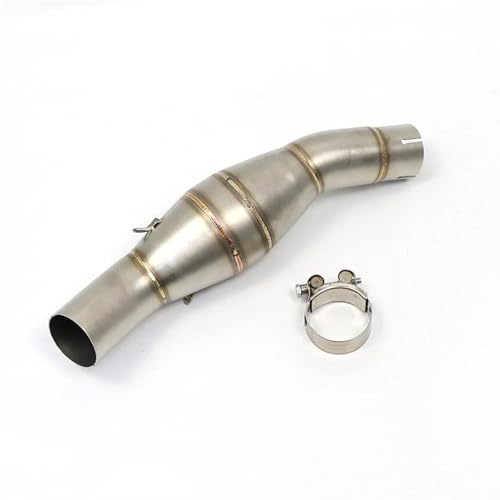 Tuyau d'échappement de moto intermédiaire en inox pour tube modifié TNT300