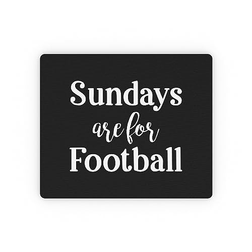 Sundays are for Football Game Day Sunday Funday Weekend Football Rectangular Mouse Pad 9.3? x 7.8