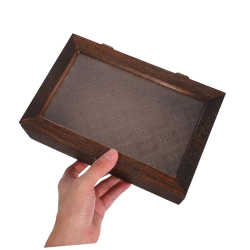 Caja mediana de madera Hemobllo para evitar la pérdida de joyas y proteger accesorios 5