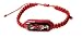 Chavarrieta Red Thread Bracelet Pulsera Roja de hilo de la Santa Muerte, Black