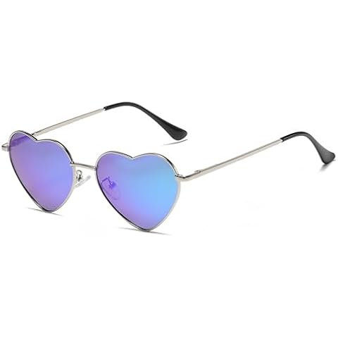 Lunettes de soleil en cœur WDZAYXC Cover