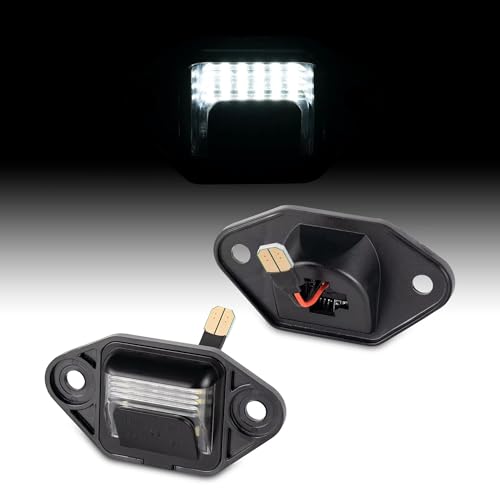 Luz de matrícula LED para Ford E-150 de 1992 a 2018 lámpara completa color blanco xenón 7