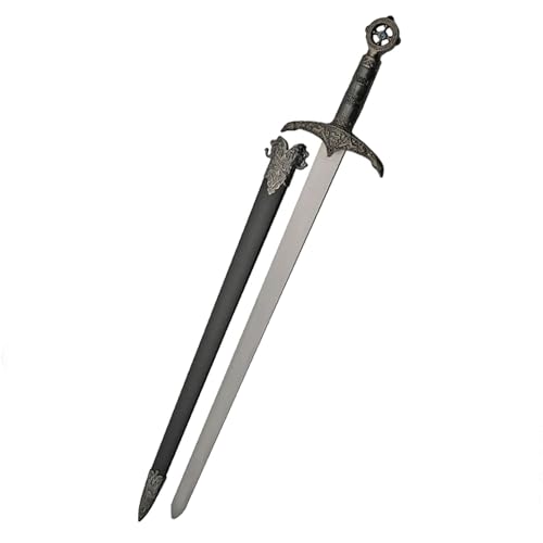 SZCO 33' Earl of Huntington Medieval Sword – Historical Knight Sword Replica with Stainless Steel...