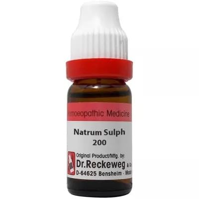 Dr Reckeweg Natrum Sulphuricum 200 CH (11ml) (B0CH4QRMPH) Amazon Price History, Amazon Price Tracker