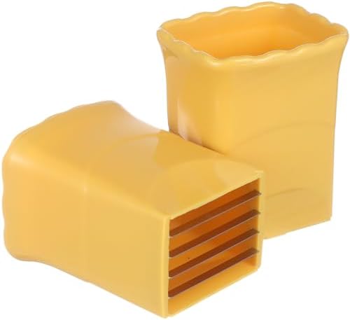 Luxshiny Fruit Slicer 2pcs Egg Slicer Stainless Steel Strawberry Banana Cutter Mini Slicer Cut Kitchen Cutter Gadgets Blade Craft Fruit Tool for Egg Fruit Vegetable Appetizer Yellow