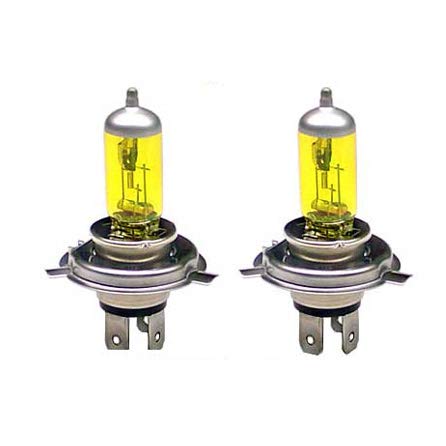 Gp Thunder H4 9003 3500K 60/55W Golden Yellow Light Bulbs For Headlights Headlamp High Beam - Low Beam Sgp35K-H4 Pair #TOP1
