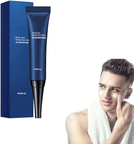 Gel Desinflamante para Ojos Awaken Peptide, Sérum Reafirmante y Antiarrugas para Ojos Men's Antiedad, Reduce la Hinchazón y Ojeras