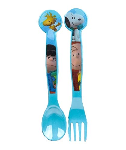 Preisvergleich Produktbild Kamparo kunststoffbesteck Snoopy blau 15 cm