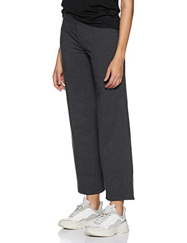 Image of Marks & Spencer Marks and Spencer Women's Bottomwear Regular Track Pants (T576660 Charcoal S (8))