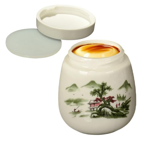 Hueveras - Portahuevos de cerámica | Portahuevos de porcelana - Cuenco de huevos retro de vapor de 220 ml de cerámica resistente, duradera y elegante, ideal para desayuno, cocina, hogar, res