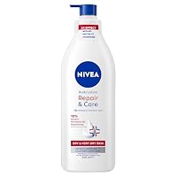 NIVEA Repair & Care Body Lotion 400ml | With Glycerin, Vitamin E & Dexpanthenol | Repairs Dry, Tight Skin | 72-Hour Intensive Moisture | Relieves Skin Irritations | Boosts Skin Hydration