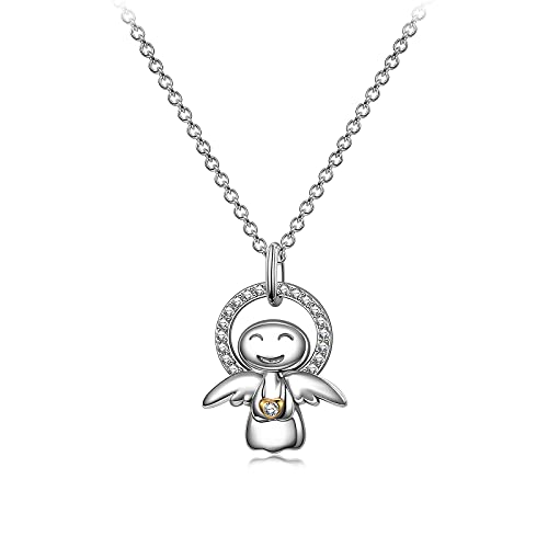 Alex Perry Weihnachtsgeschenke für Frauen,Kette Damen Geschenke für Frauen Schutzengel Anhänger Schmuck Halskette Damen Geburtstagsgeschenk für Frauen Muttertagsgeschenk Geschenk für Sie Hochzeitstag Cover