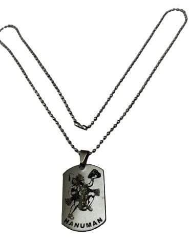 Beauty Tool (Hanuman) Locket With Chain Stainless Steel Chain for Boys and Girls Pendant Set. |pack of 1 |(silver color)