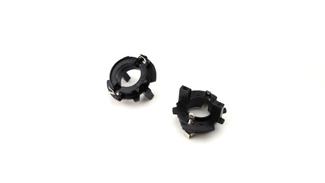 LT Easiyl 2 adaptadores de soporte para faros delanteros H7 1T0941109 1K6941006S compatible con VW MK5 GTI compatible con Jetta
