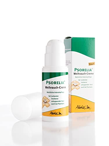 Weihrauch Creme Psorelia 100 ml | zur täglichen Intensivpflege bei juckender, trockener oder schuppender Haut | auch therapiebegleitend bei Psoriasis Cover
