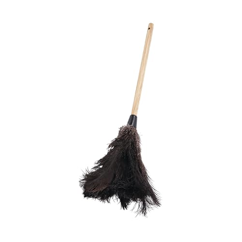 Image of Boardwalk 20BK Professional Ostrich Feather Duster, 10 inch Handle